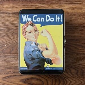 We Can Do It! Vintage Lunch Box